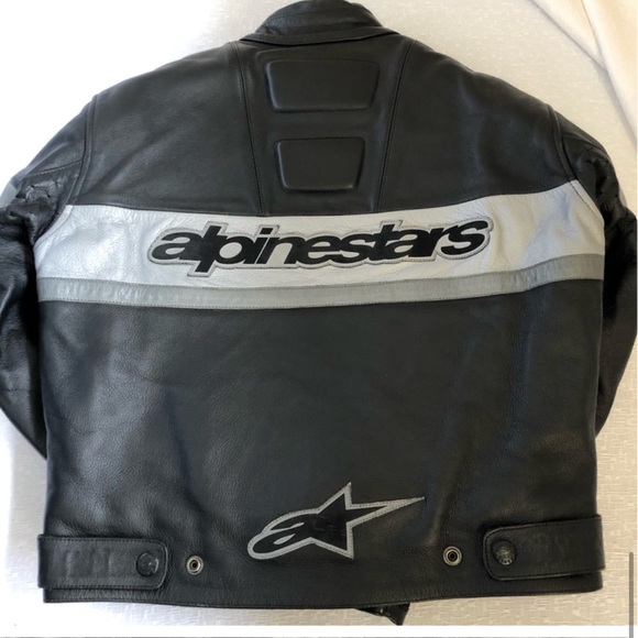 Alpinestars Motorcycle Riding Racing Leather Jacket - Picture 11 of 13